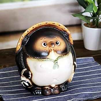 信楽焼 たぬき オス 信楽焼 10号福々狸(オス) たぬき タヌキ 狸 開運 縁起物 可愛い